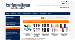 Desktop Screenshot of denverpromotionalproducts.com